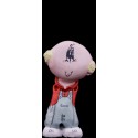 PAPA M01 BLOND in slightly receding hairline ceramic