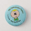 Boy birthday badge