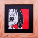 Frame decoration jade room little girl face 3