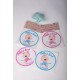 Baby boy on board sticker several packaging