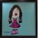 Frame decorating Room of Leah little girl standing 1