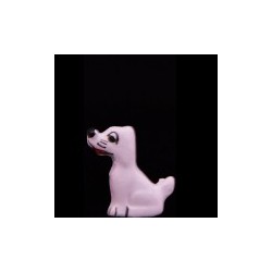 Chien blanc modèle 1