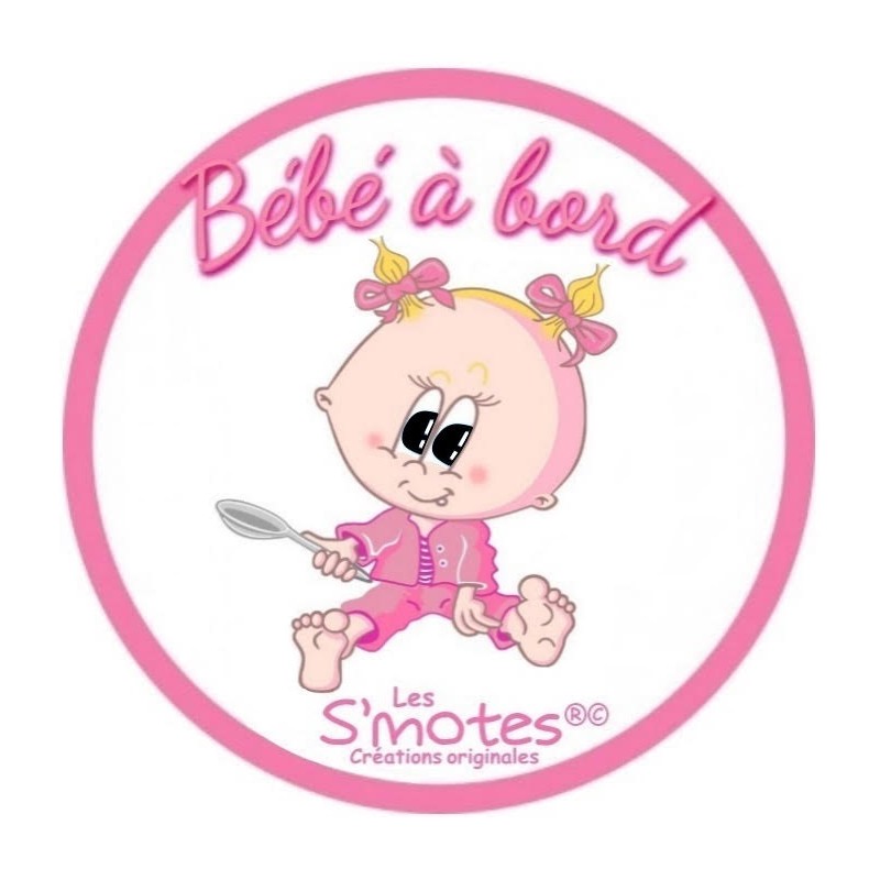 Sticker Pas De Bébé à Bord - Autocollant Pas De Bébé à Bord